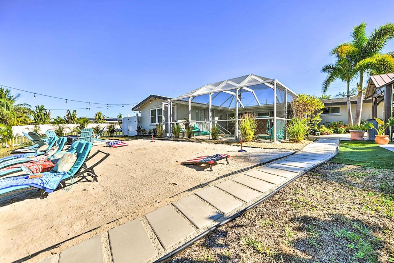 Waterfront Bradenton Home Heated Pool And Fire Pit Zewnętrze zdjęcie
