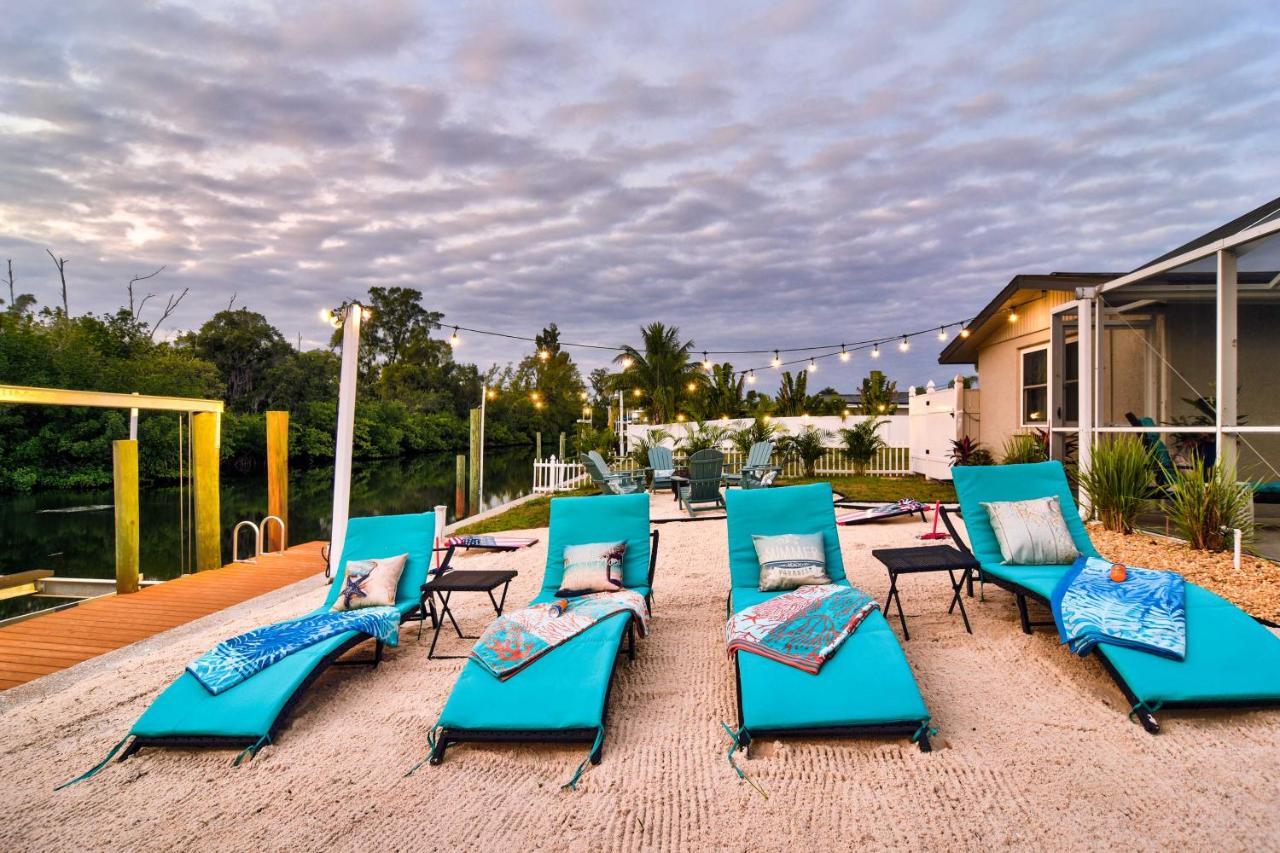 Waterfront Bradenton Home Heated Pool And Fire Pit Zewnętrze zdjęcie