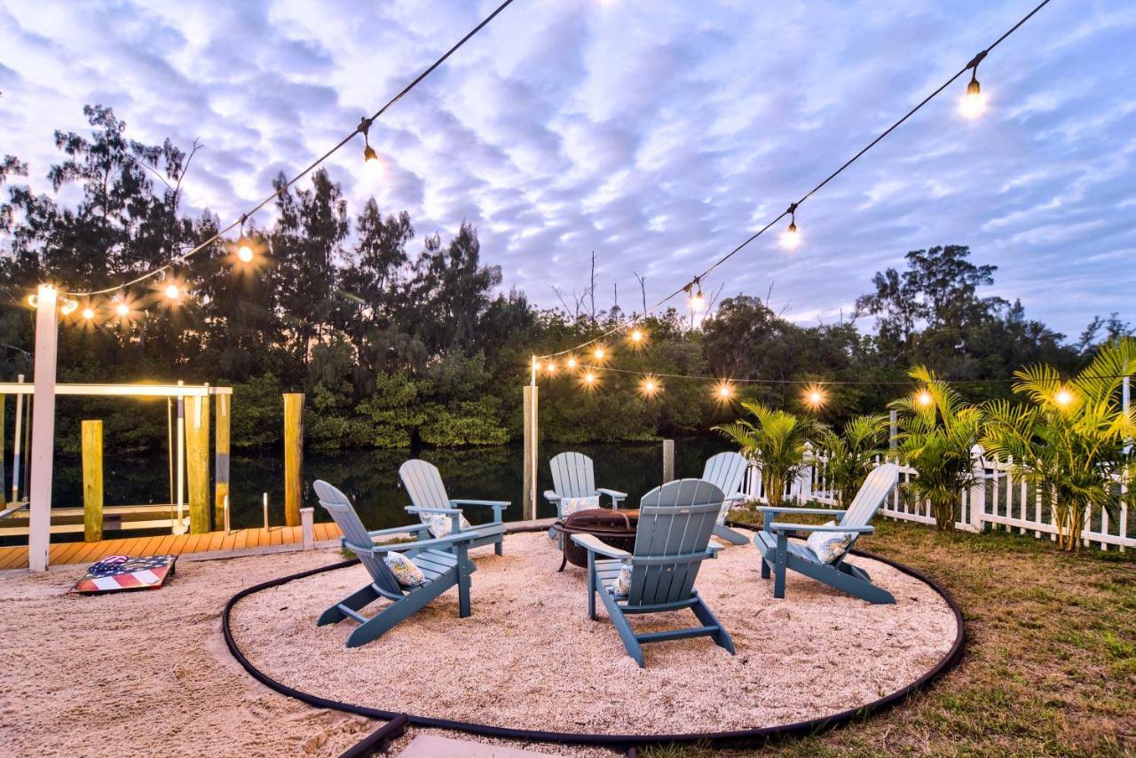 Waterfront Bradenton Home Heated Pool And Fire Pit Zewnętrze zdjęcie