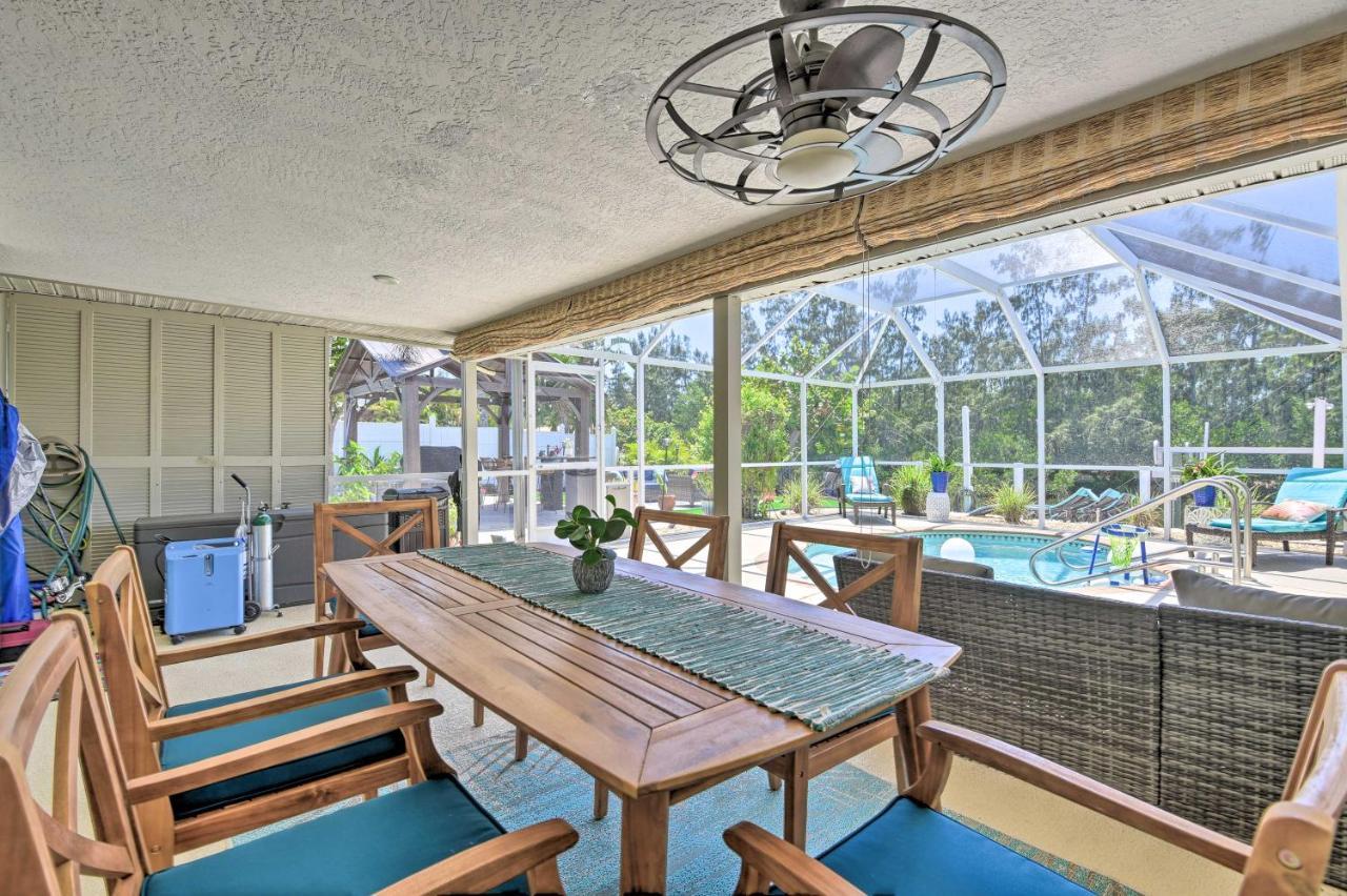 Waterfront Bradenton Home Heated Pool And Fire Pit Zewnętrze zdjęcie